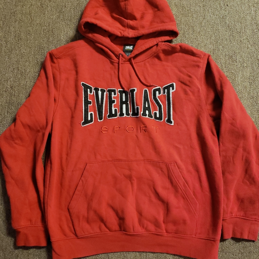 EVERLAST Sport Hooded Sweatshirt Large Mens